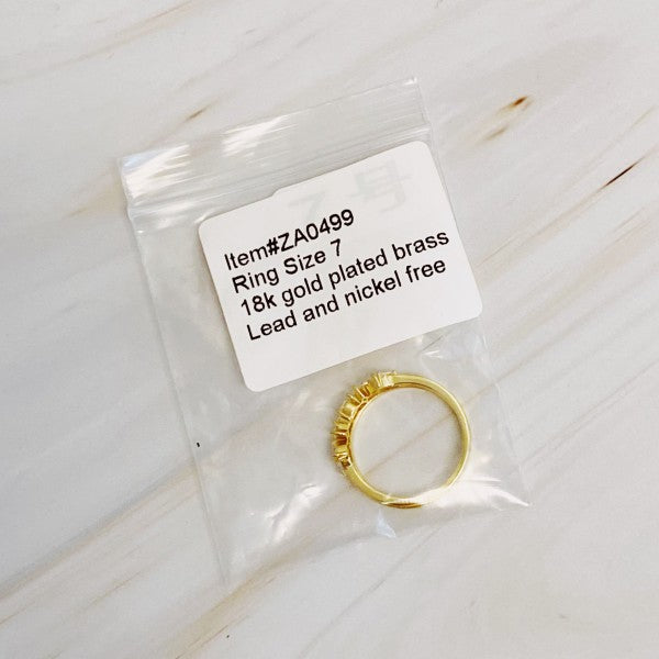 French Romance Jeweled Ring
